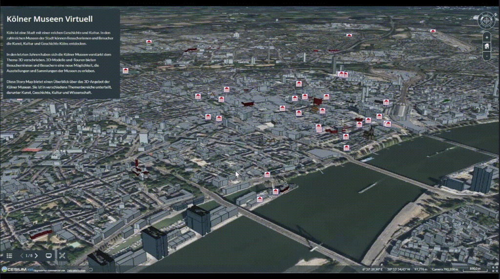 Virtuell Cologne City Museums (Storymap)