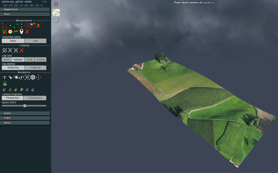 3D Point cloud Viewer